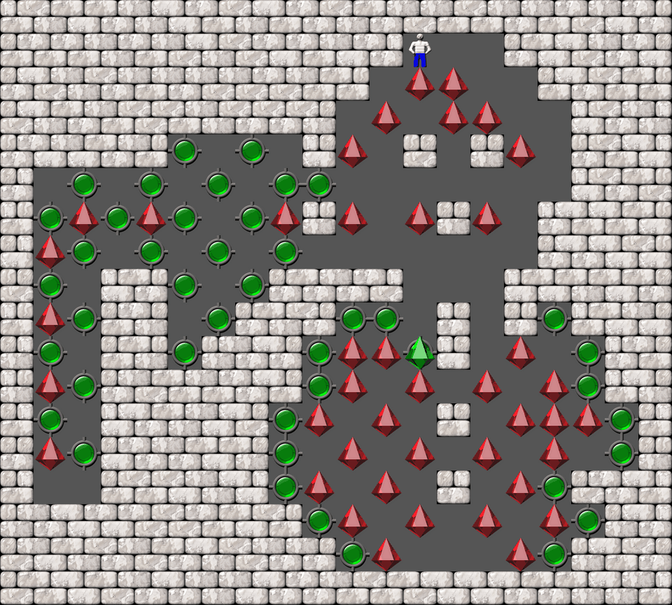 Сокобан More Bugs collections уровень 539